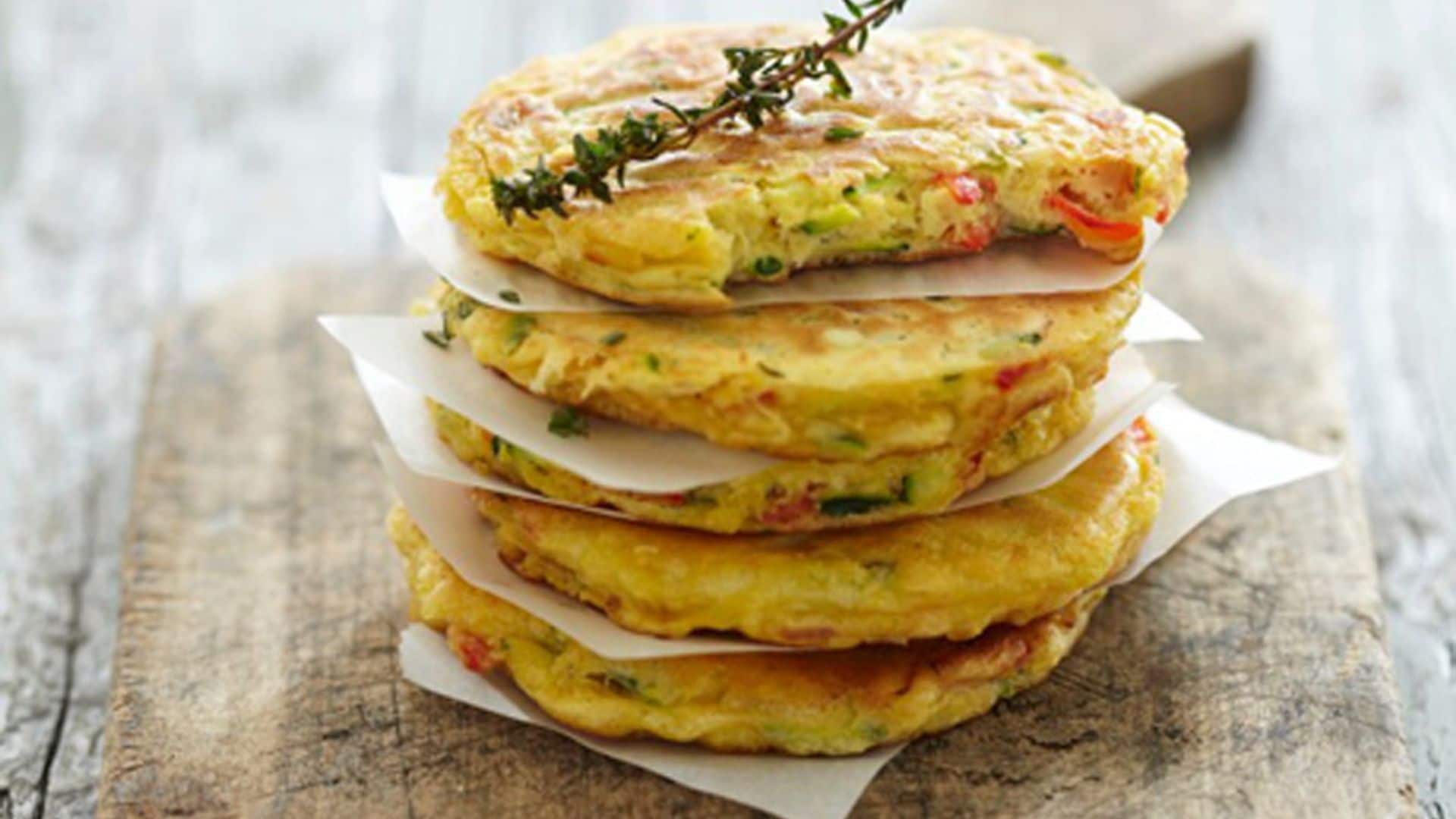 Tortitas de calabacín y zanahoria