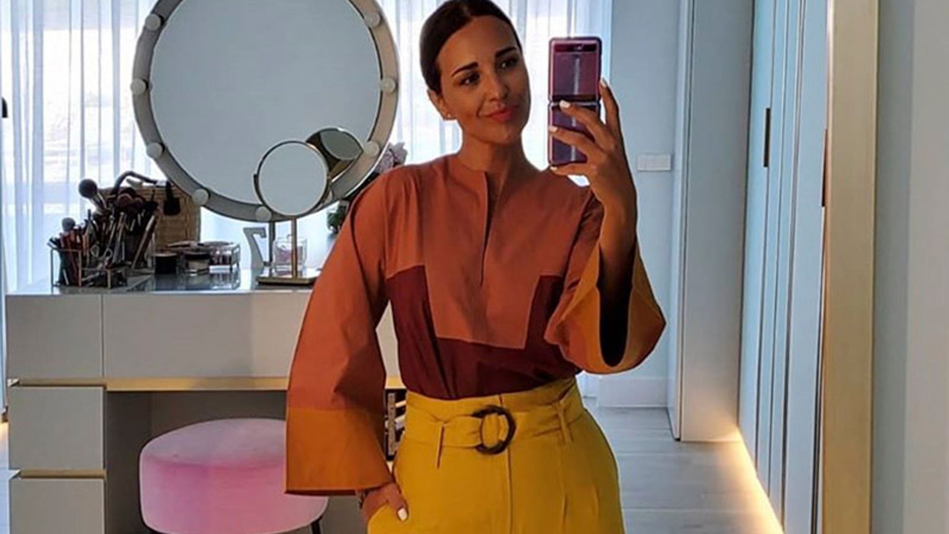 Paula Echevarría y su truco para que los 'shorts' siempre queden perfectos