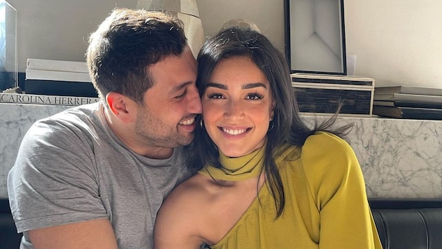 Ale Capetillo y su prometido Nader
