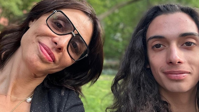 drena de niro y su hijo leandro