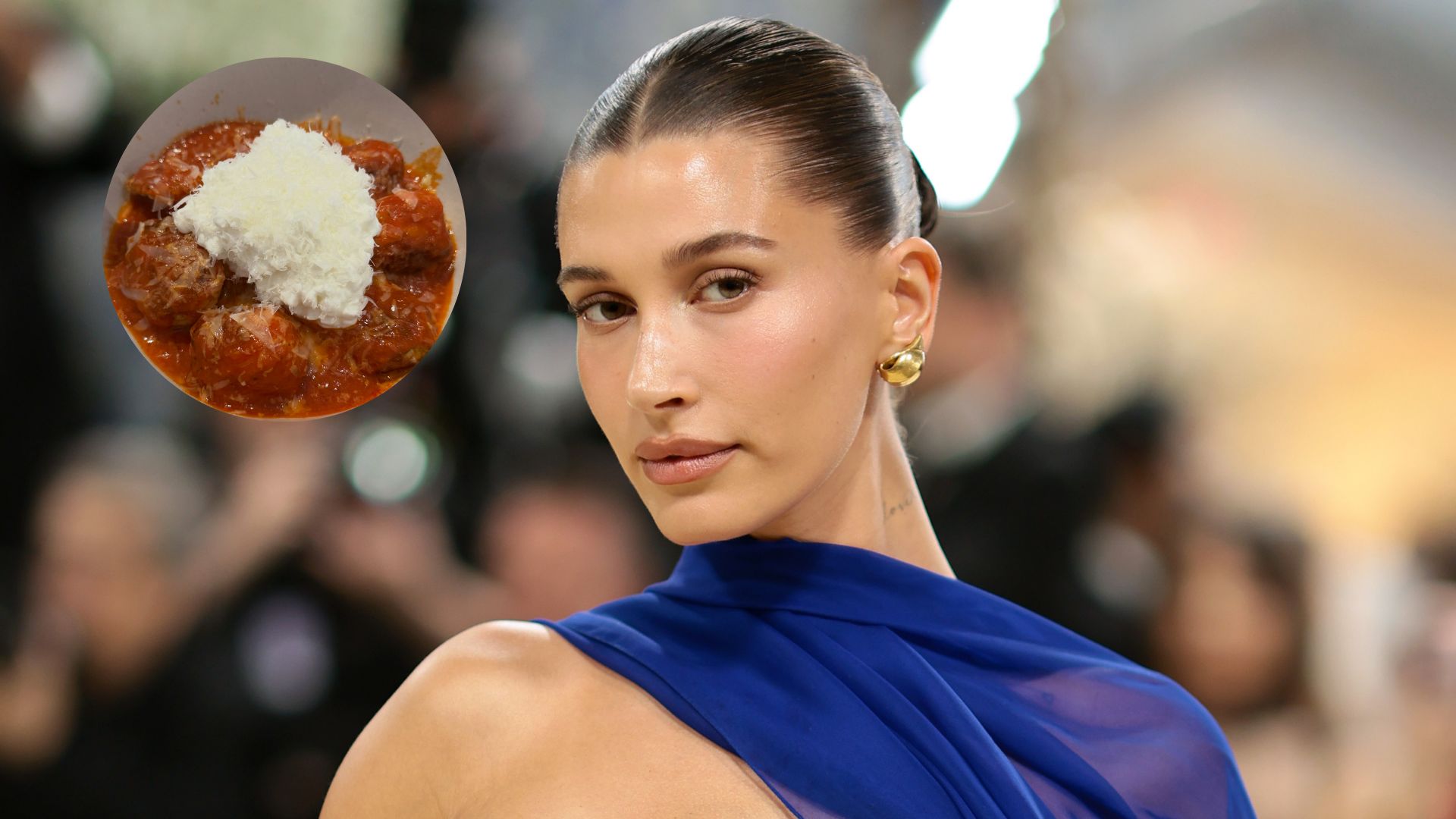 Así es como puedes preparar las albondigas virales de Hailey Bieber