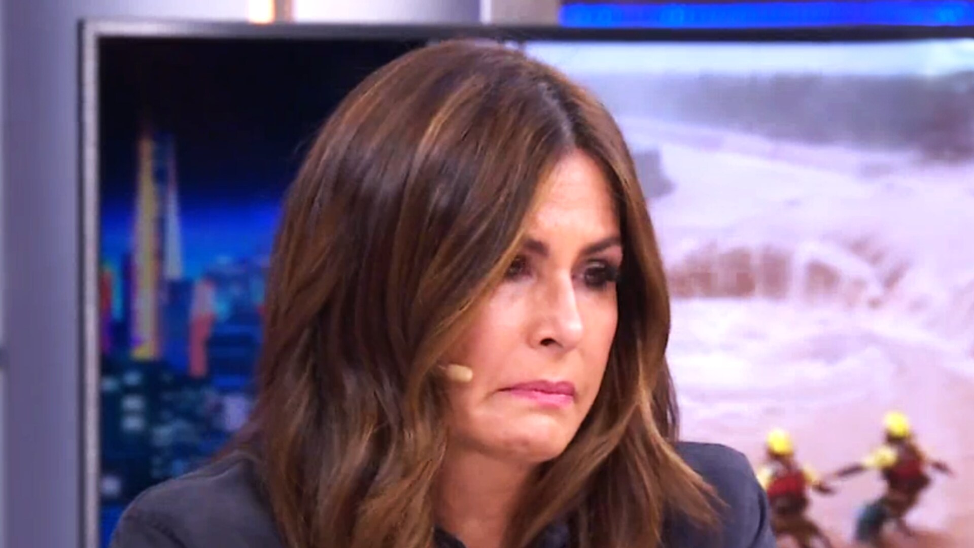 Primer plano de Nuria Roca en El Hormiguero