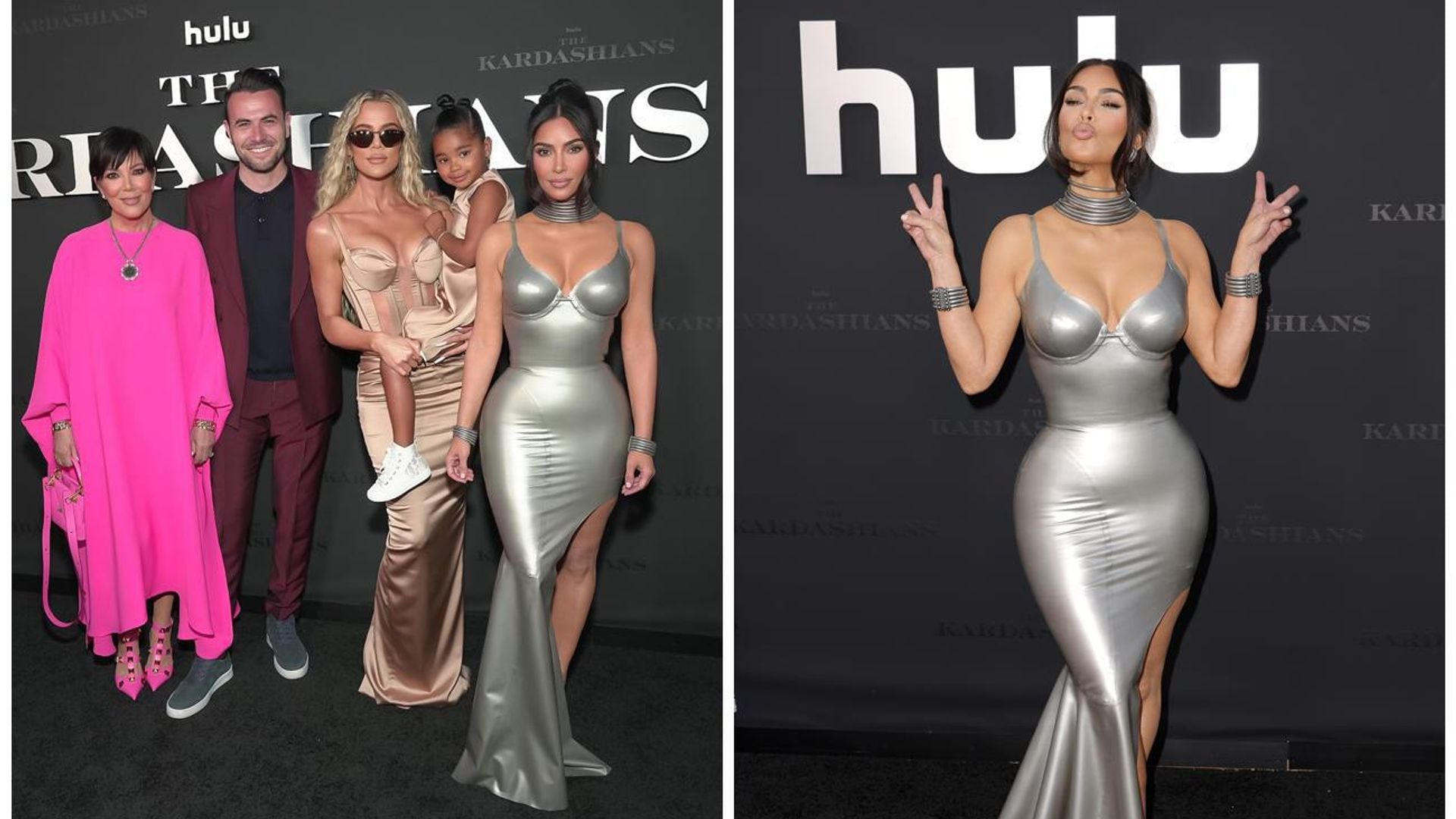 Así fue el estreno de ‘The Kardashians’ en fotos