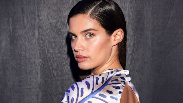 Sara Sampaio en la Milan Fashion Week 2023