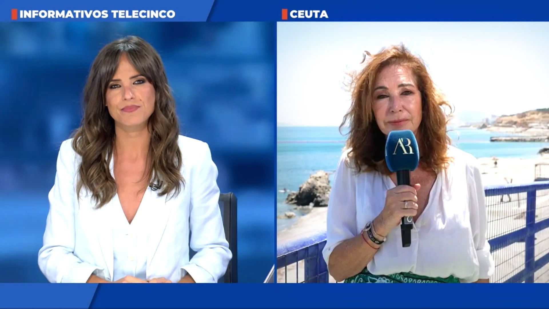 Ana Rosa Quinta ha interrumpido sus vacaciones por la crisis migratoria de Ceuta