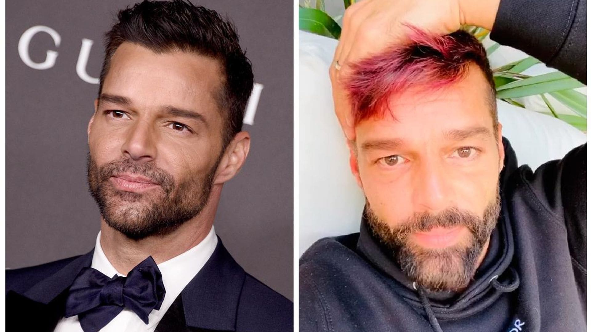 Ricky Martin se inspira en uno de sus hijos para un cambio de look