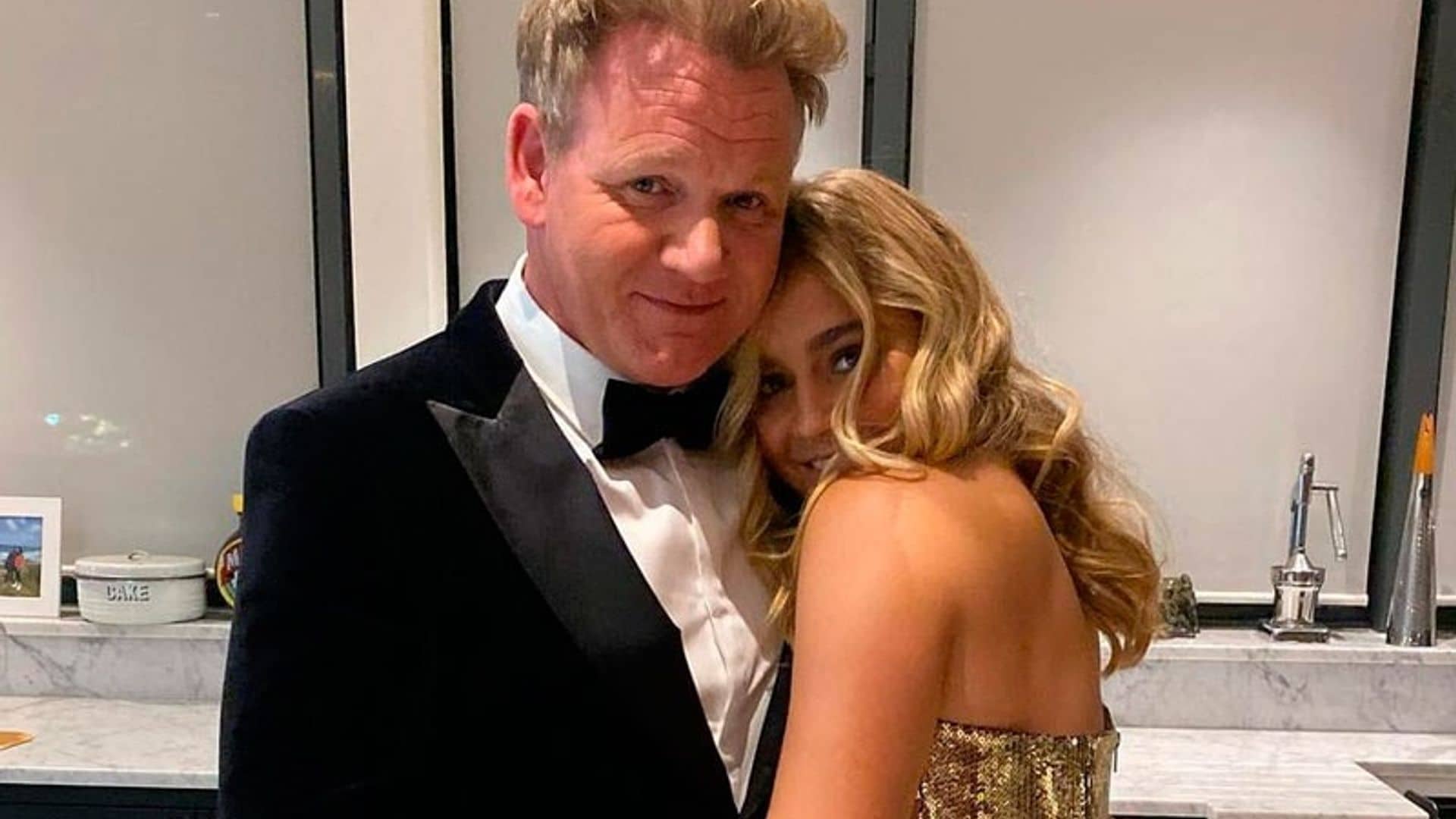 La enérgica respuesta de la hija de Gordon Ramsay a quien criticó su peso