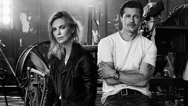 brad pitt charlize 1