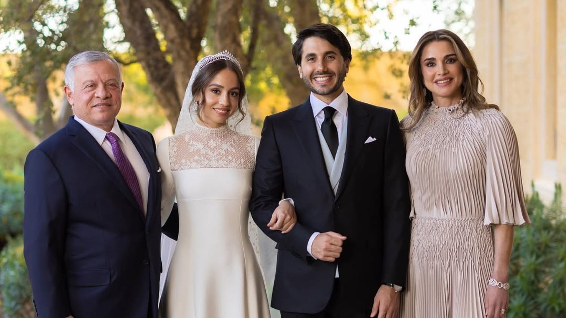 La boda de Imán de Jordania