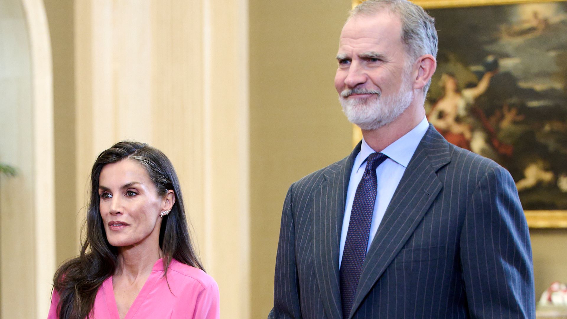 La reina Letizia y el rey Felipe