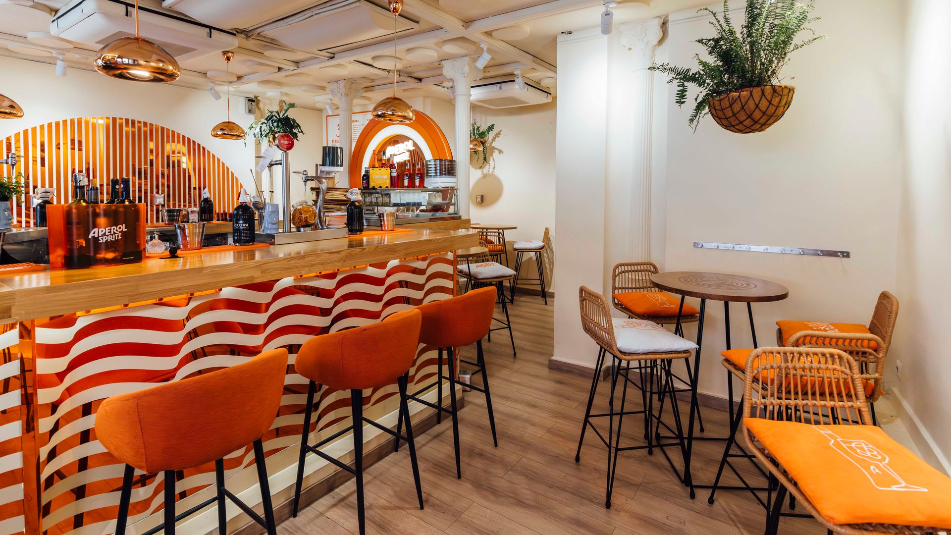 Bar Bonanno en Madrid, Aperol Spritz