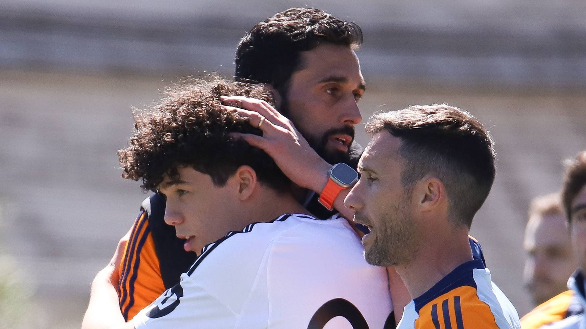 Marcelo, emocionado en el espectacular debut de su hijo, Enzo Vieira, con en el Real Madrid