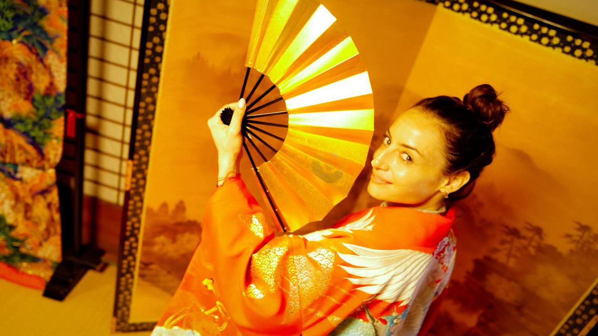 Foto a foto, Marimar Vega y su esposo en su fascinante viaje por Japón
