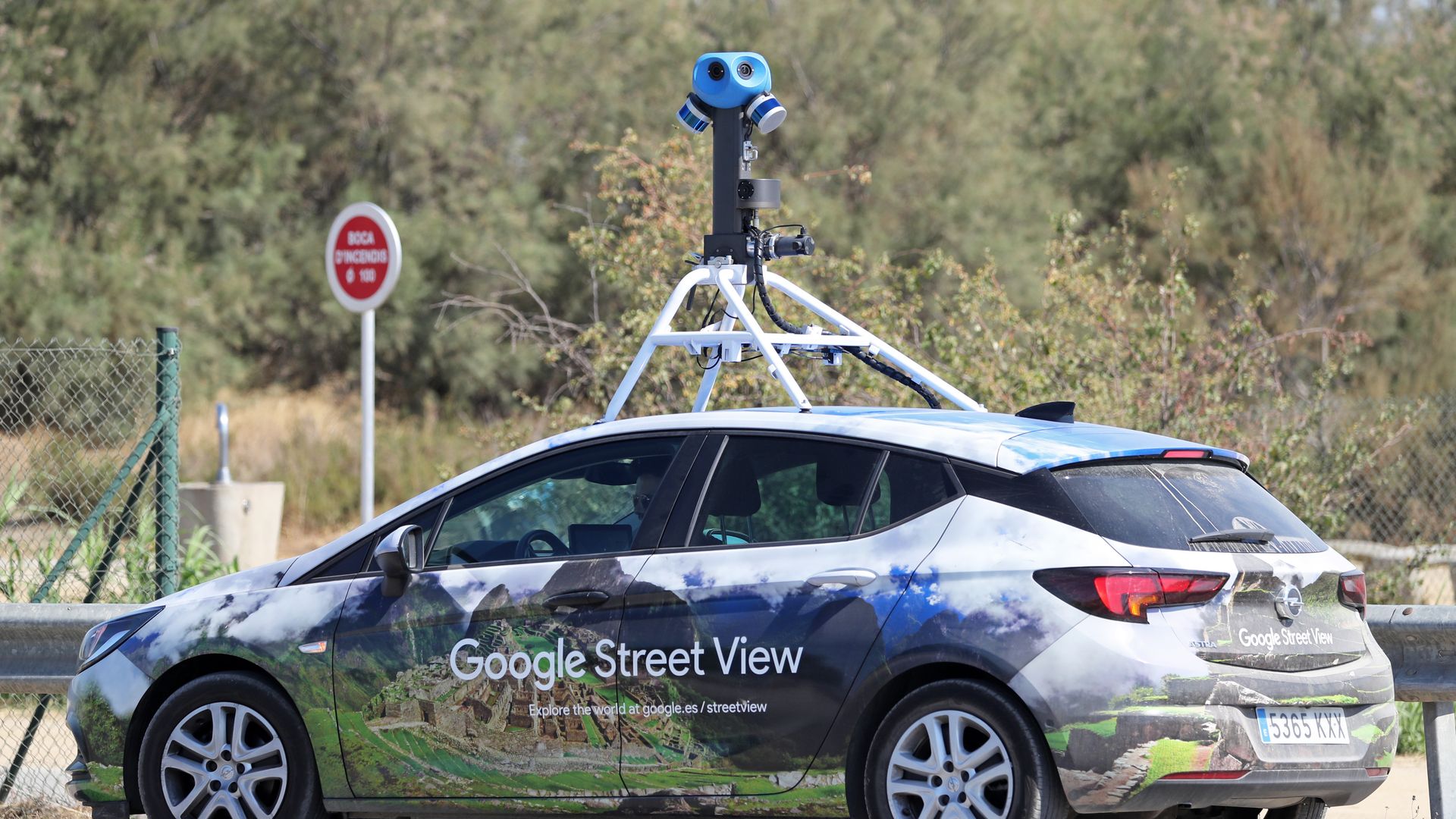 Coche de Google Street View 
