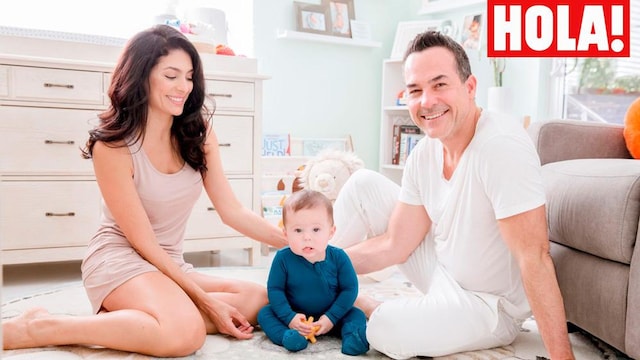 carlos calder n vanessa lyon y su hijo le n