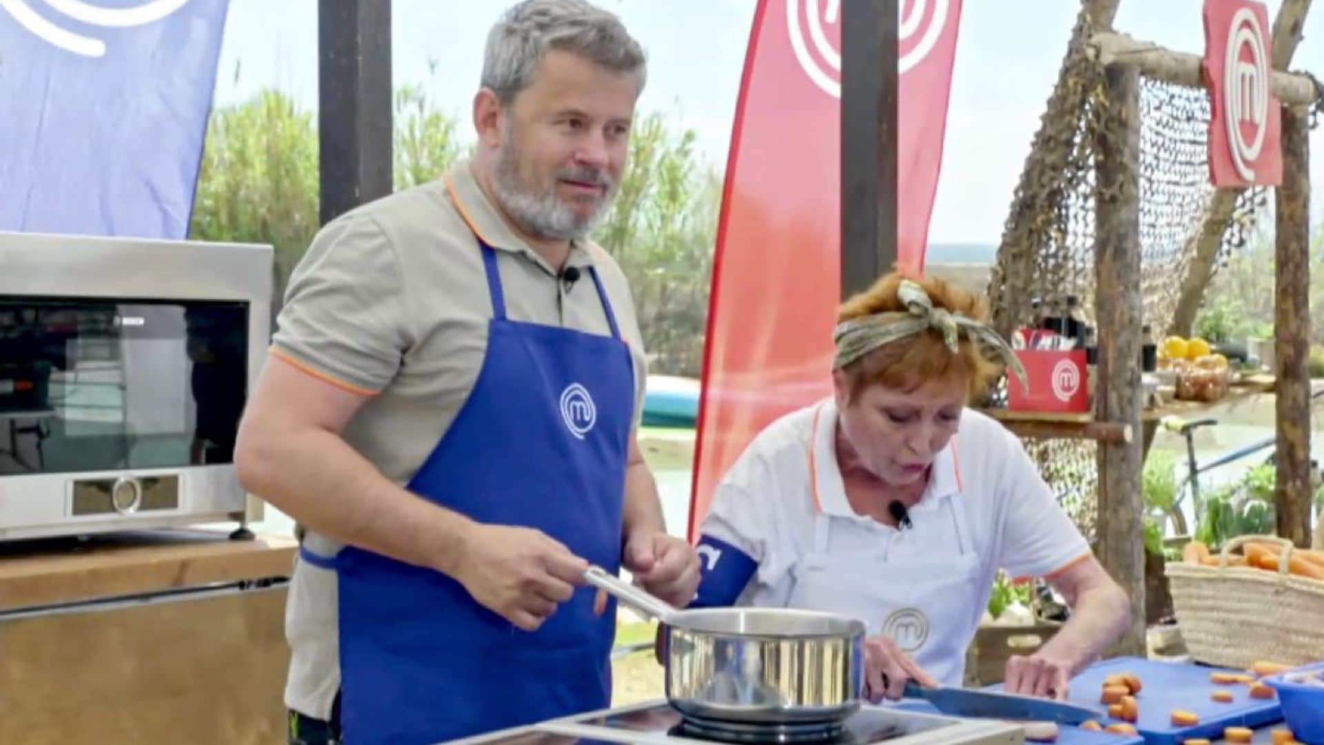 Miki Nadal resuelve una de las grandes dudas de 'MasterChef Celebrity': ¿cómo es trabajar con Verónica Forqué?