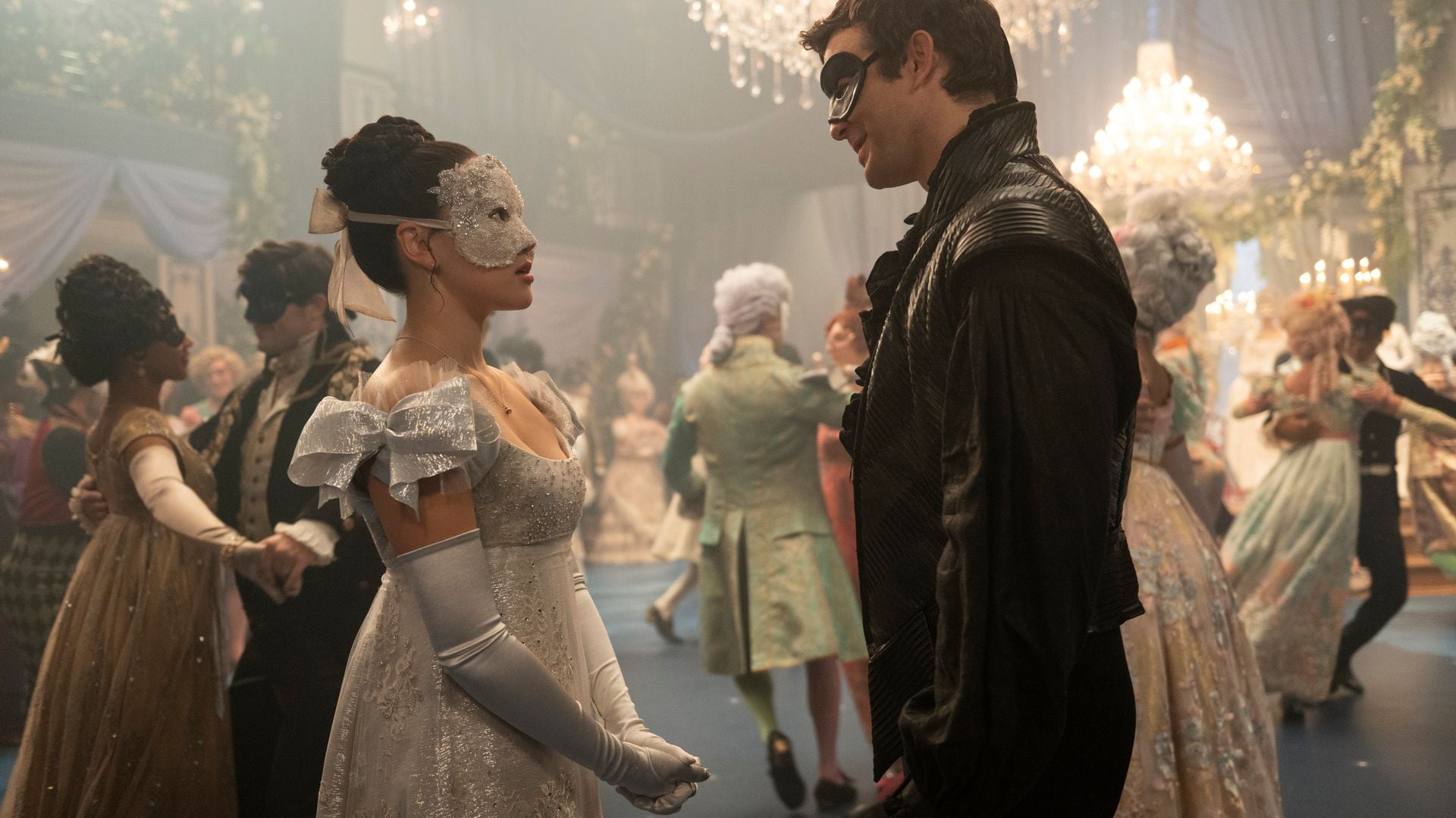 Una imagen de la nueva temporada de 'Los Bridgerton'