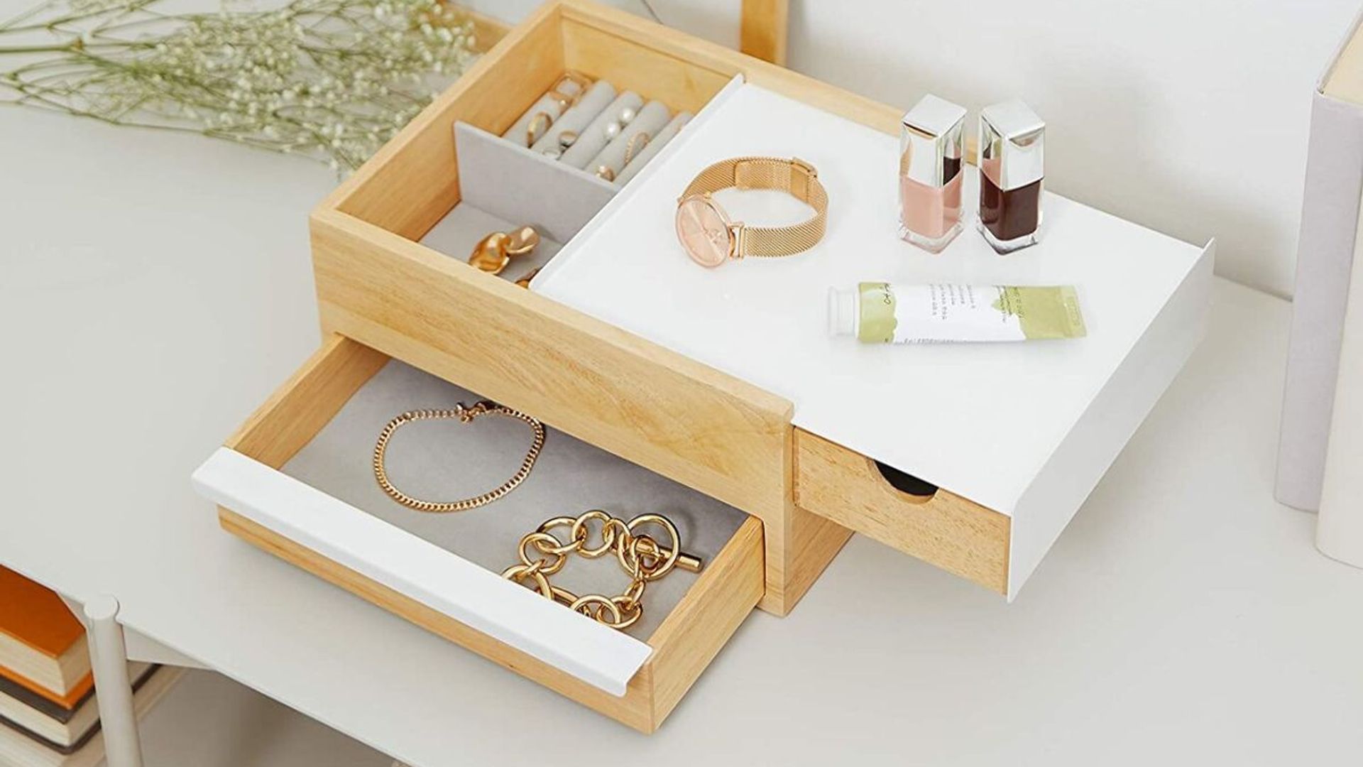 Joyero para colgar pendientes outlet