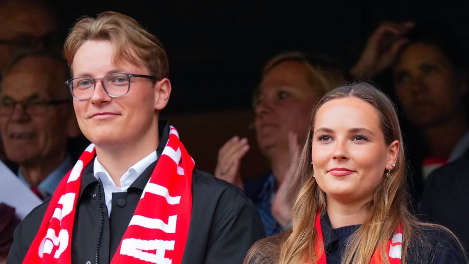 Los príncipes Ingrid y Sverre de Noruega reaparecen en públi