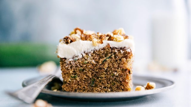 pastel calabacin nueces