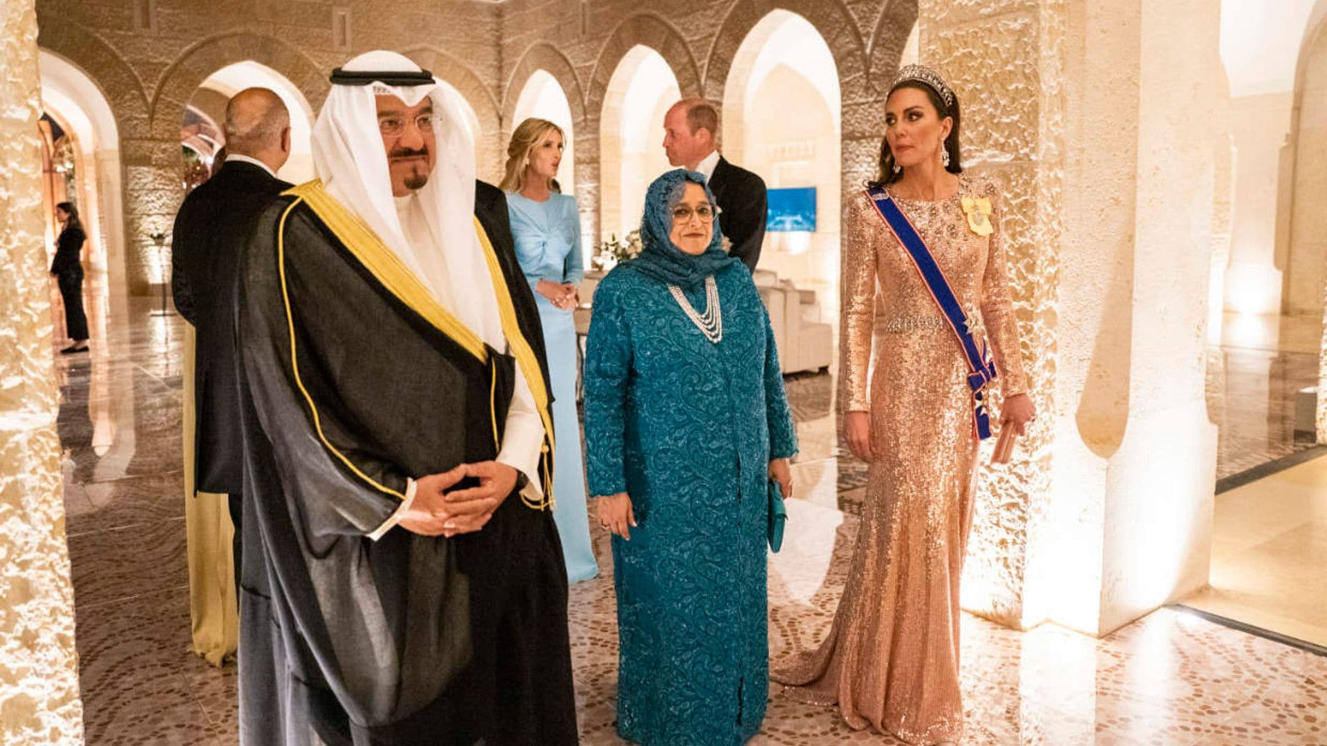 Ivanka Trump, la invitada que nadie esperaba en la boda de Hussein y Rajwa de Jordania
