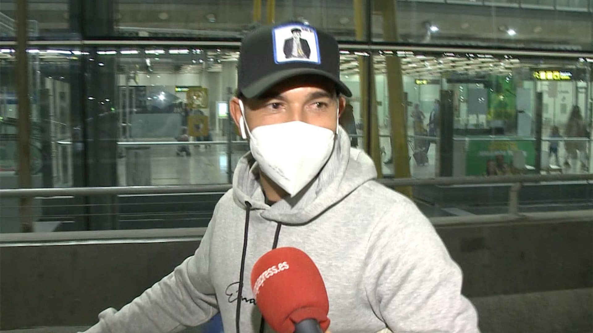 Las palabras de Omar Sánchez, novio de Anabel Pantoja, antes de entrar a 'Supervivientes'