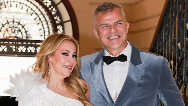 Ana Obregón y Raúl Castillo en la fundación Aless Lequio 