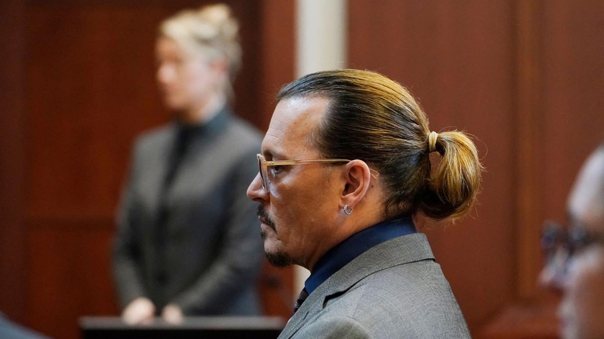 El motivo por el que Johnny Depp no mira a Amber Heard durante el juicio