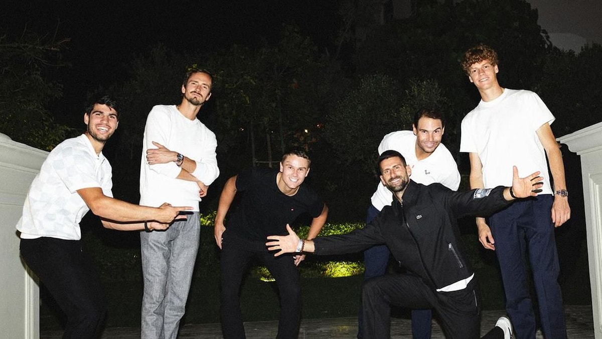 No te pierdas a Nadal, Djokovic y Alcaraz bailando al más puro estilo árabe