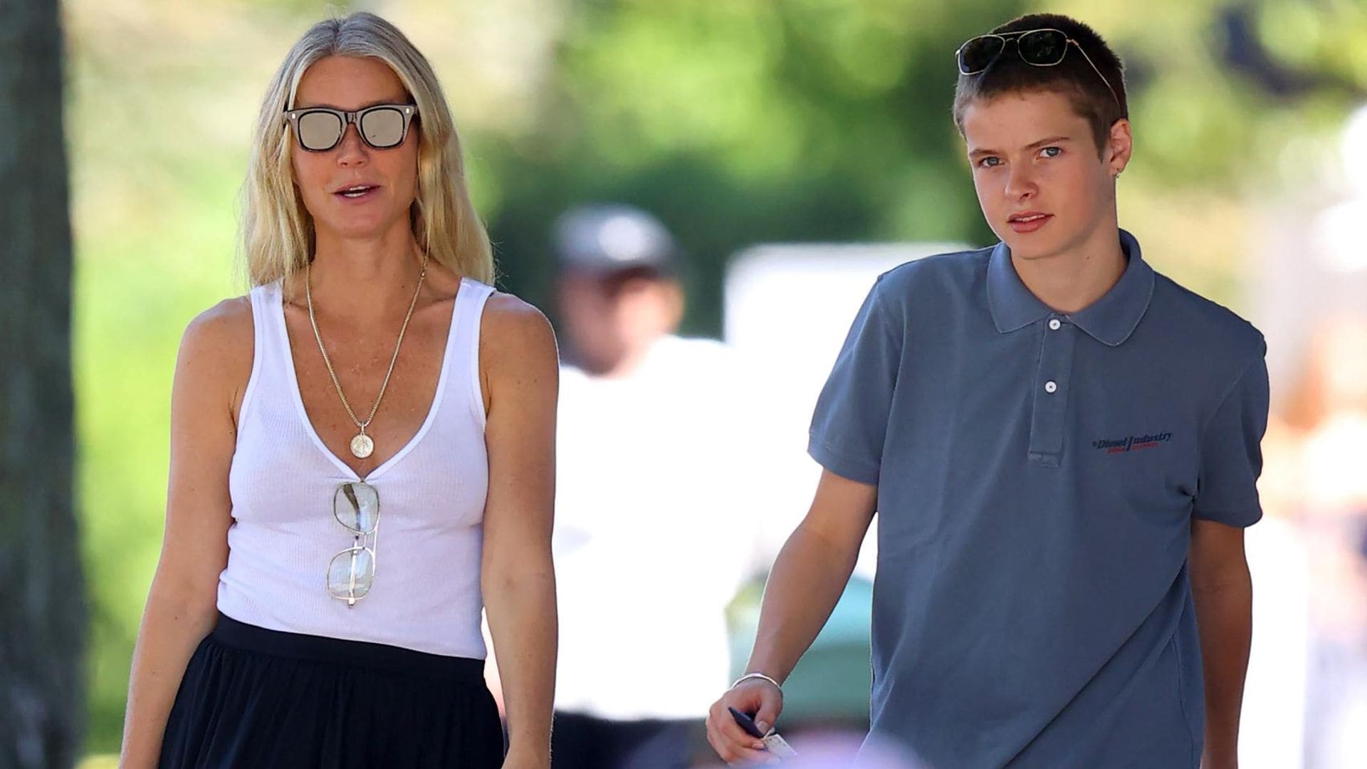 Gwyneth Paltrow, una madre orgullosa de su hijo, Moses