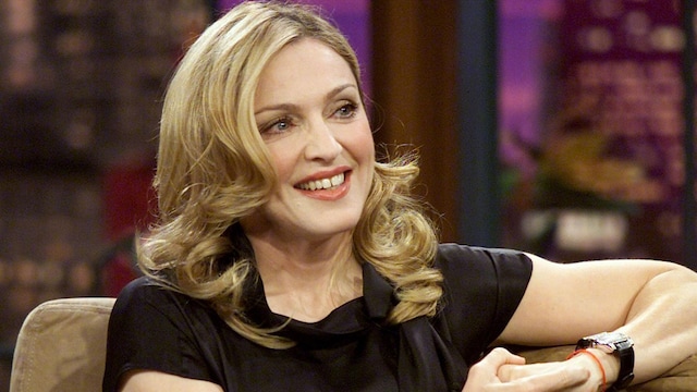 madonna on quot the tonight show with jay leno quot november 26 2003