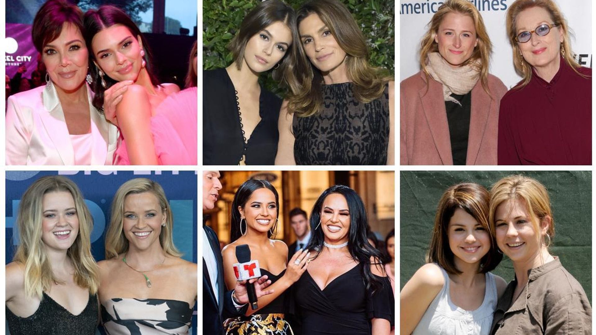 El impresionante parecido de estas celebs con sus hijas y madres