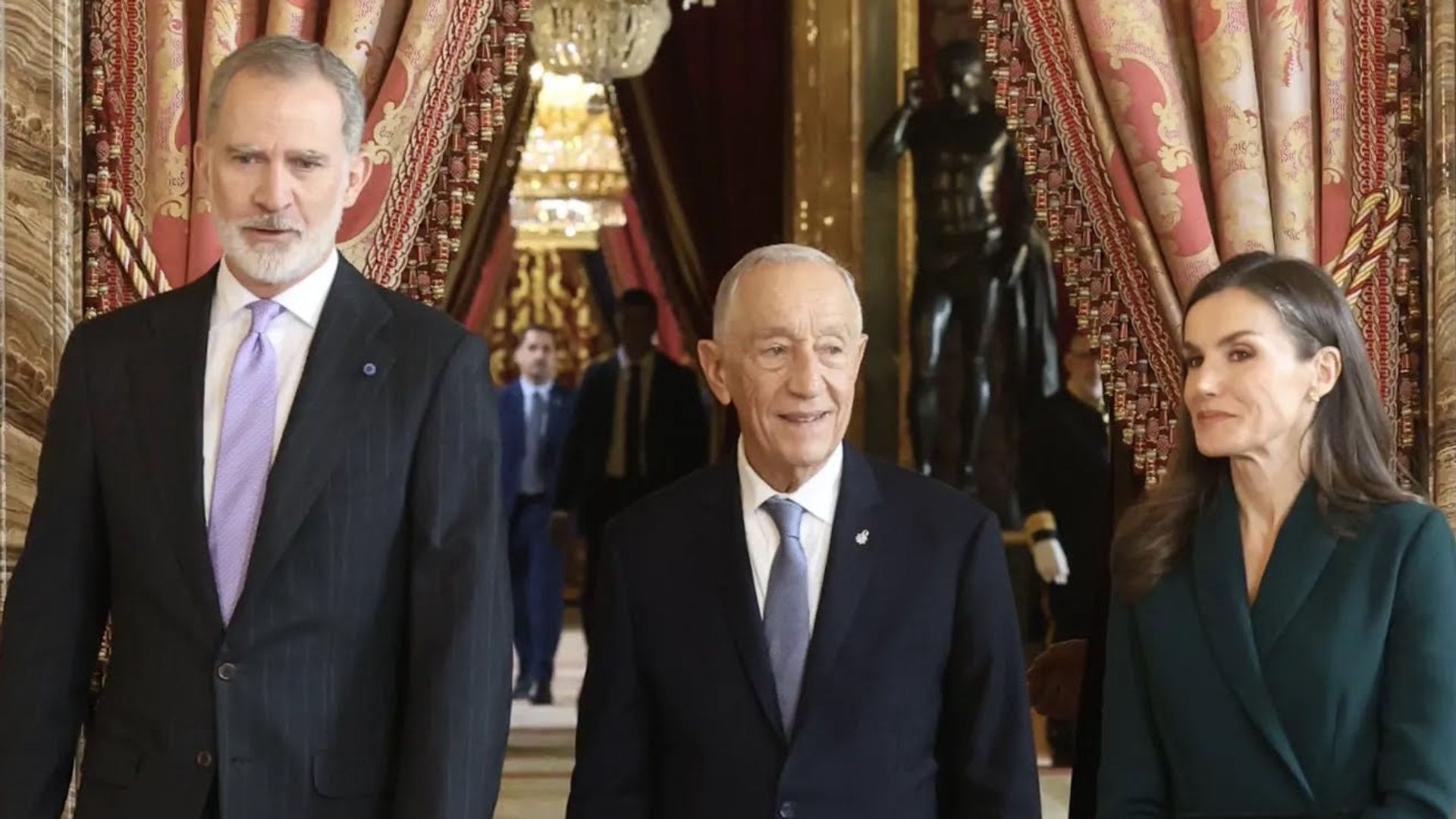 El ex-presidente de Portugal realizó una visita oficial a nuestro país, con Felipe VI y Doña Letizia como anfitriones de excepción