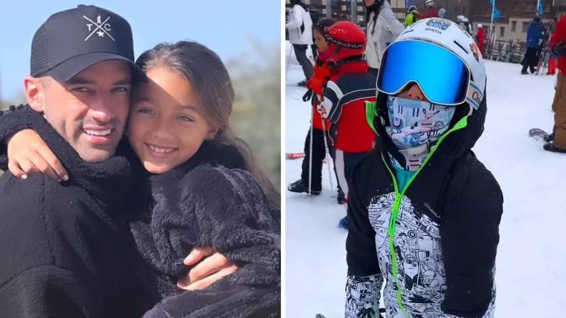 Alaïa y Toni Costa disfrutan de las vacaciones de primavera ¡en la nieve!