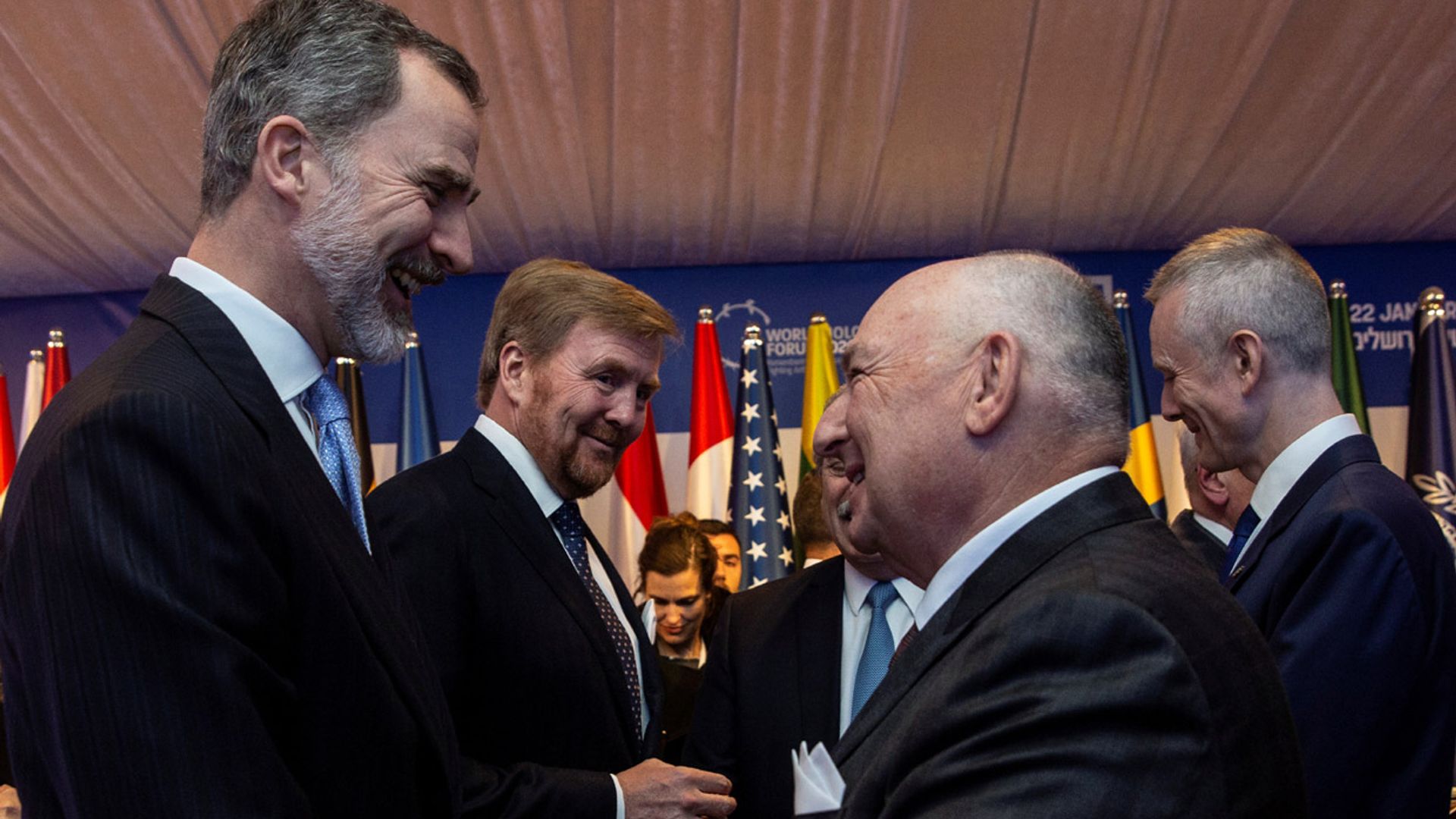 Felipe VI, Rey de España y de Jerusalén, proclama 'nunca más' ante los 40 mandatarios asistentes al V Foro Mundial del Holocausto