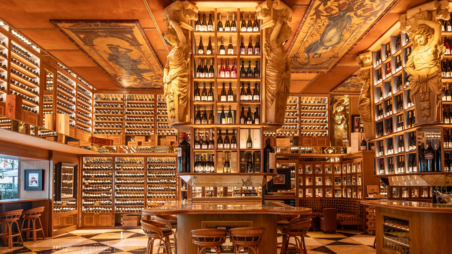 Restaurante The Library