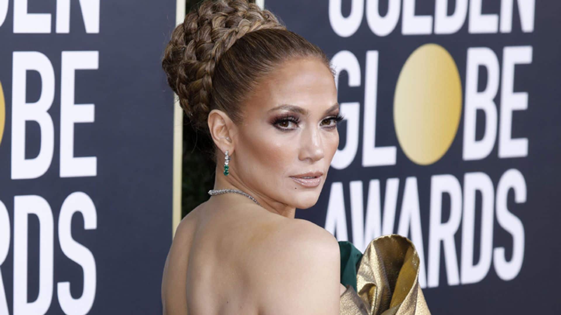 ¿Imaginas qué hizo JLo antes de los Globos de Oro para no estar nerviosa?