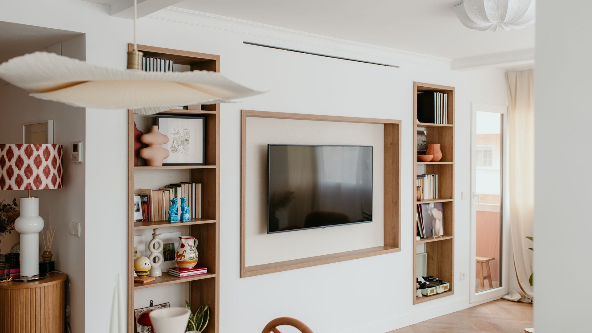 Mueble a medida en el salón
