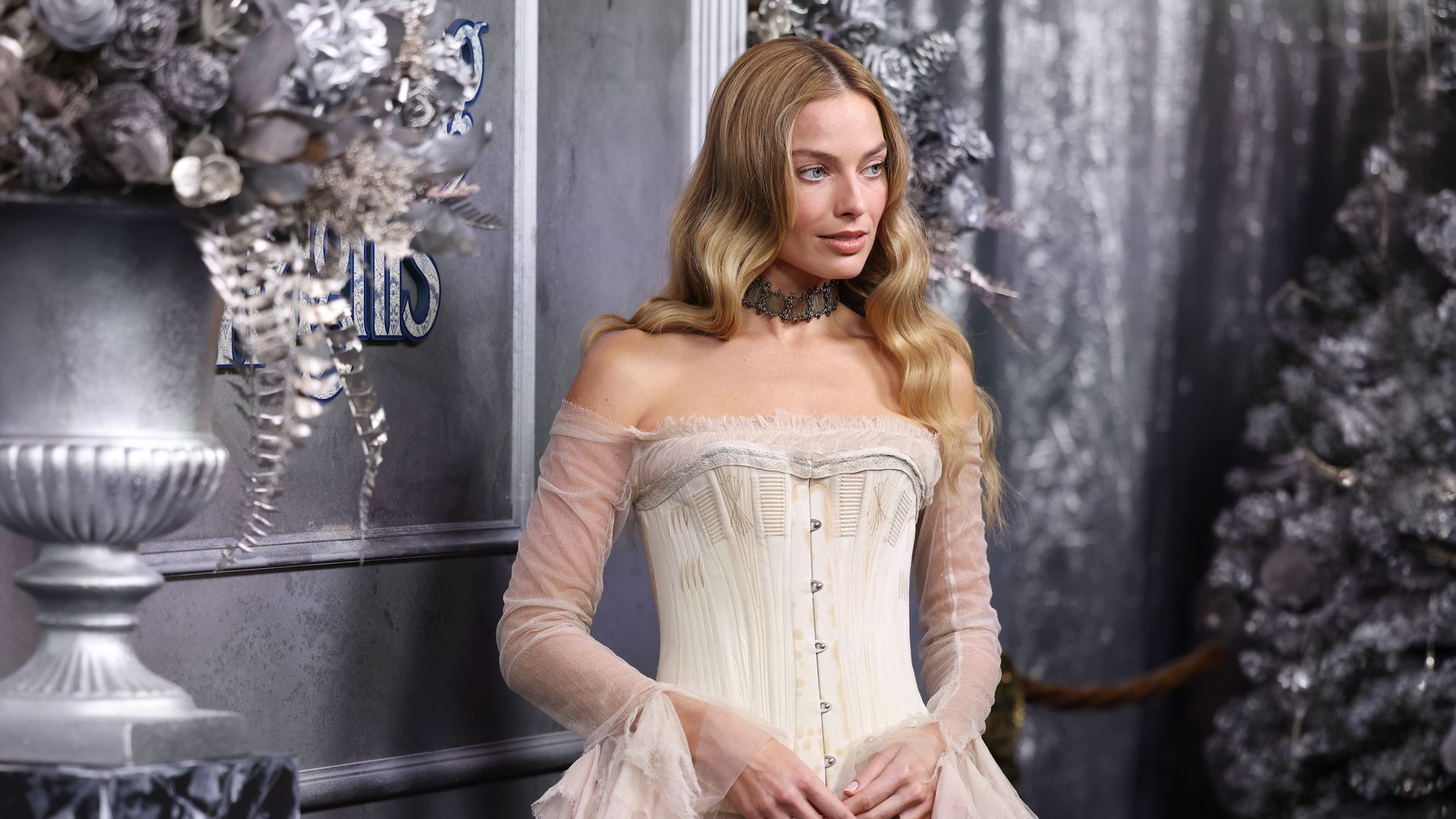 Margot Robbie en la premier de Cumbres borrascosas en Sidney