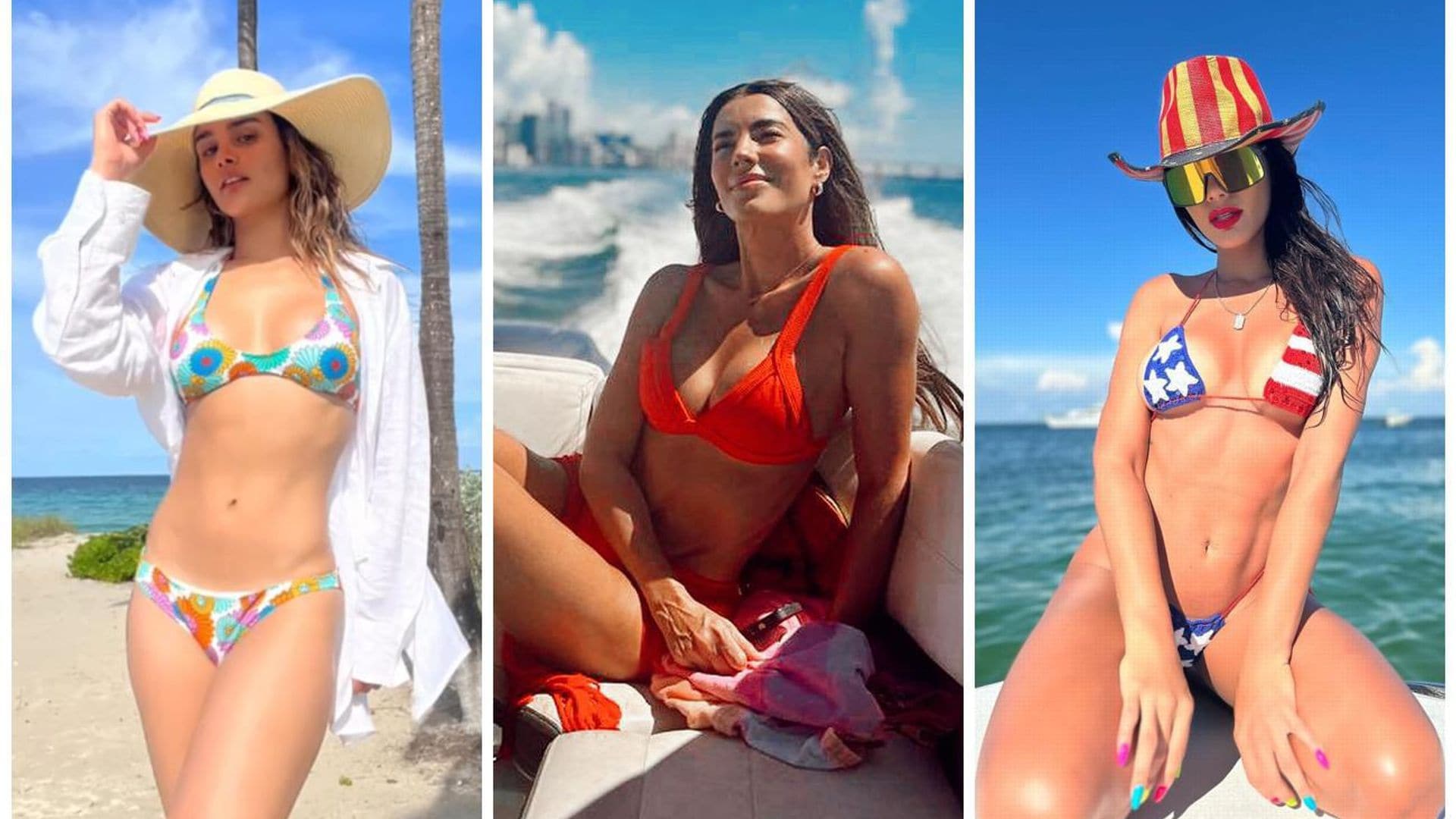 Clarissa Molina, Gaby Espino y más... Los espectaculares bikinazos que vimos el 4 de julio
