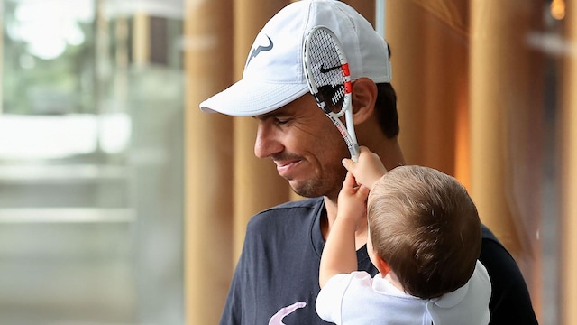rafa nadal con su hijo hola 4146