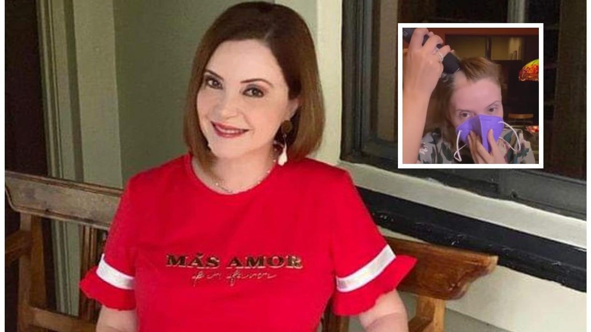 Lourdes del Río comparte su cambio de imagen como parte de su lucha contra el cáncer