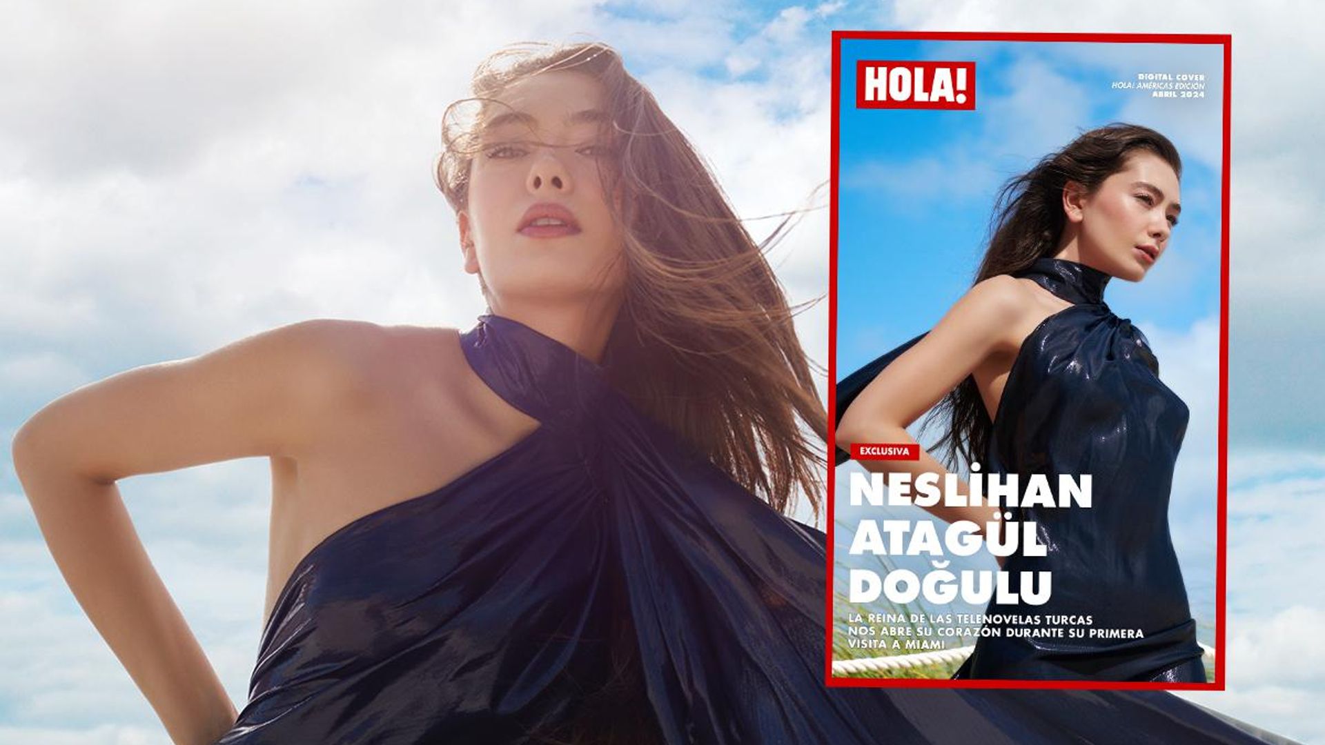 [EXCLUSIVA] Neslihan Atagül, la reina de las telenovelas turcas, nos abre su corazón en su primera visita a Miami