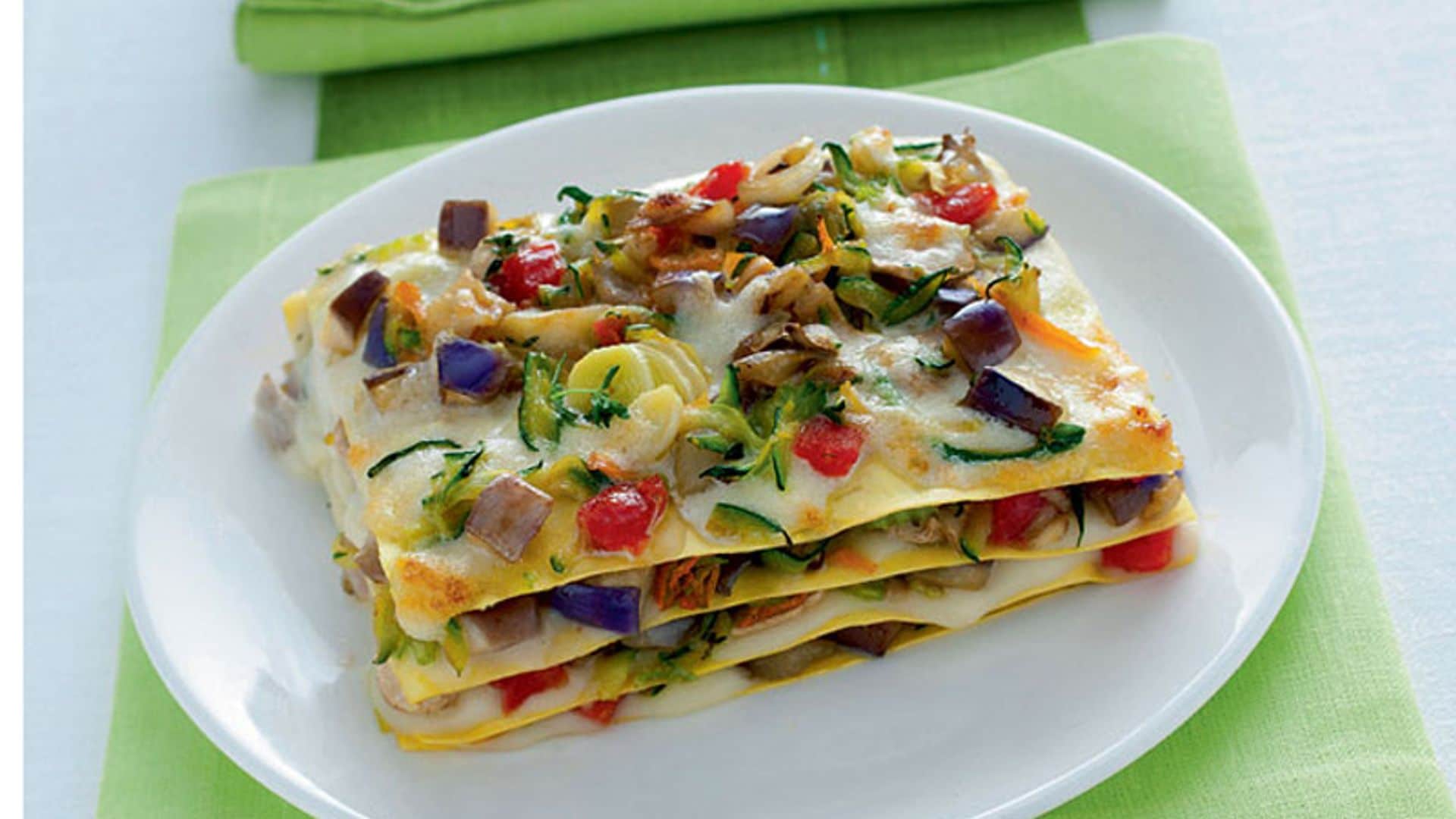 Lasaña vegetal