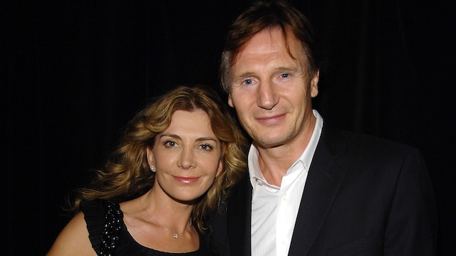 Natasha Richardson y Liam Neeson en octubre de 2007
