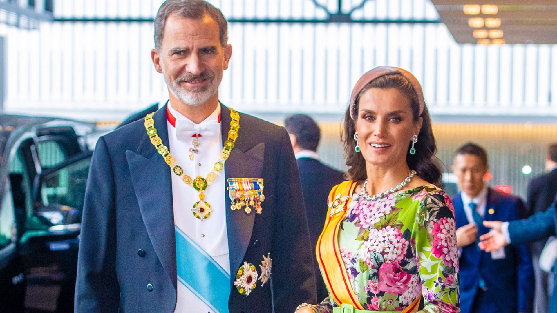 Los Reyes asisten a la entronización de Naruhito como emperador de Japón