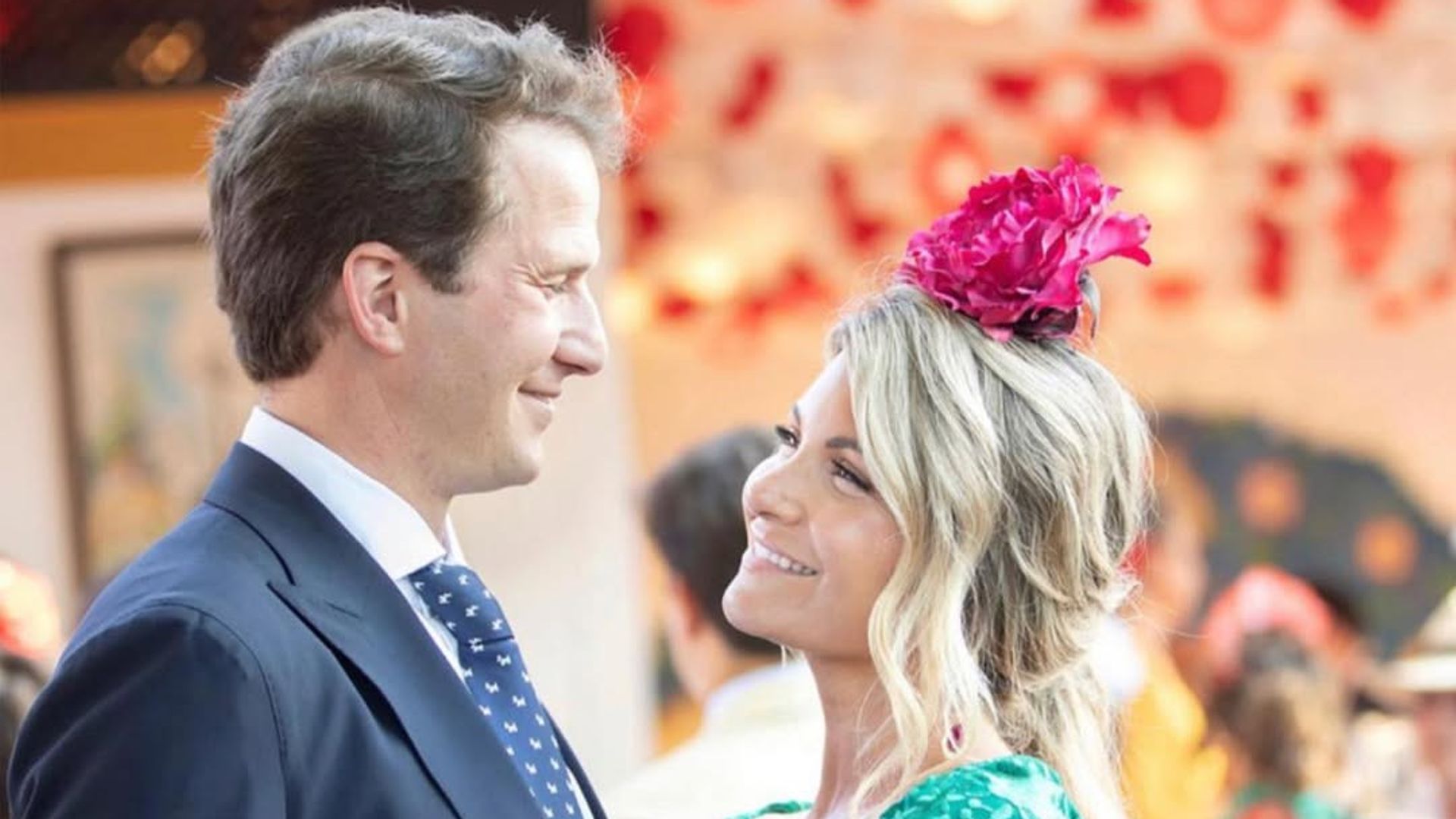 Luis Astolfi Jr. y Cristina Serrano en una imagen de redes sociales