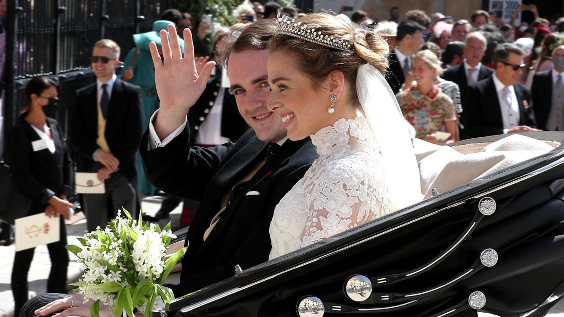Jaime de Borbón-Dos Sicilias da el 'sí quiero' a Lady Charlotte Lindesay-Bethune