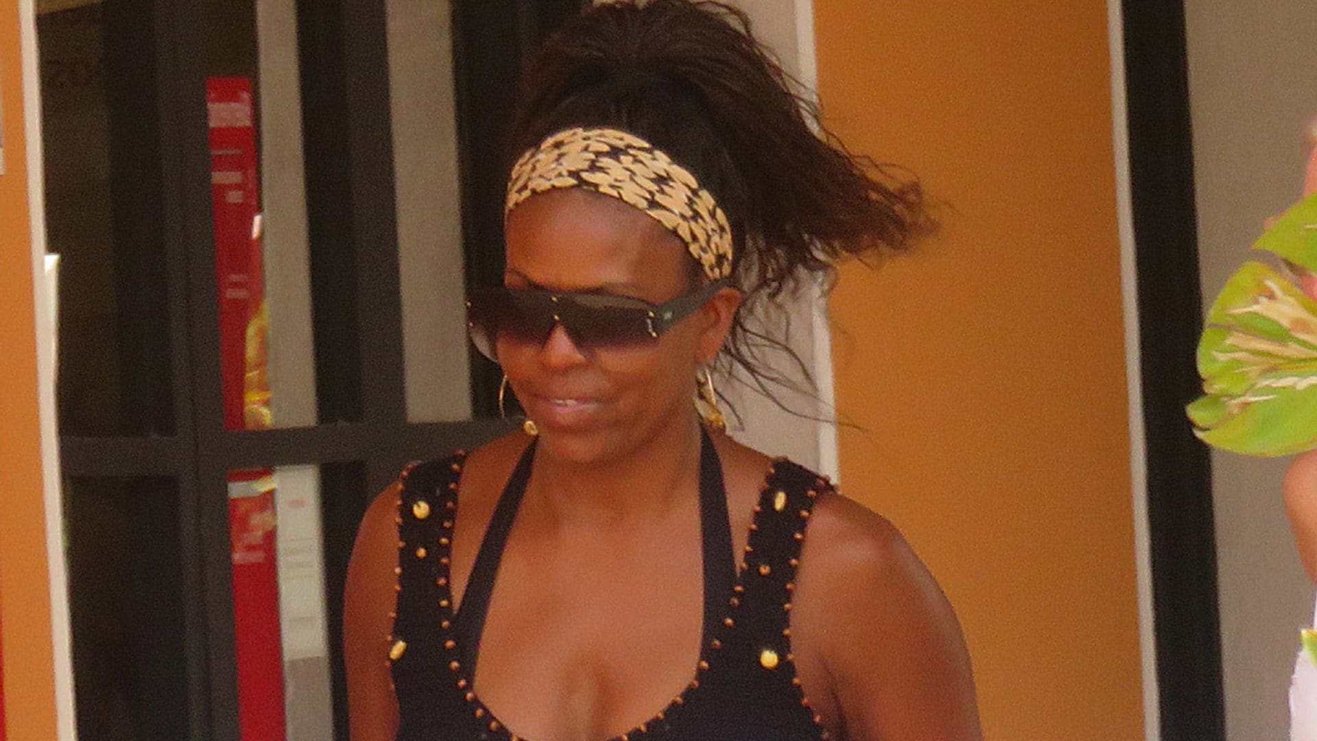 Las imágenes de Michelle Obama durante su escapada a Mallorca