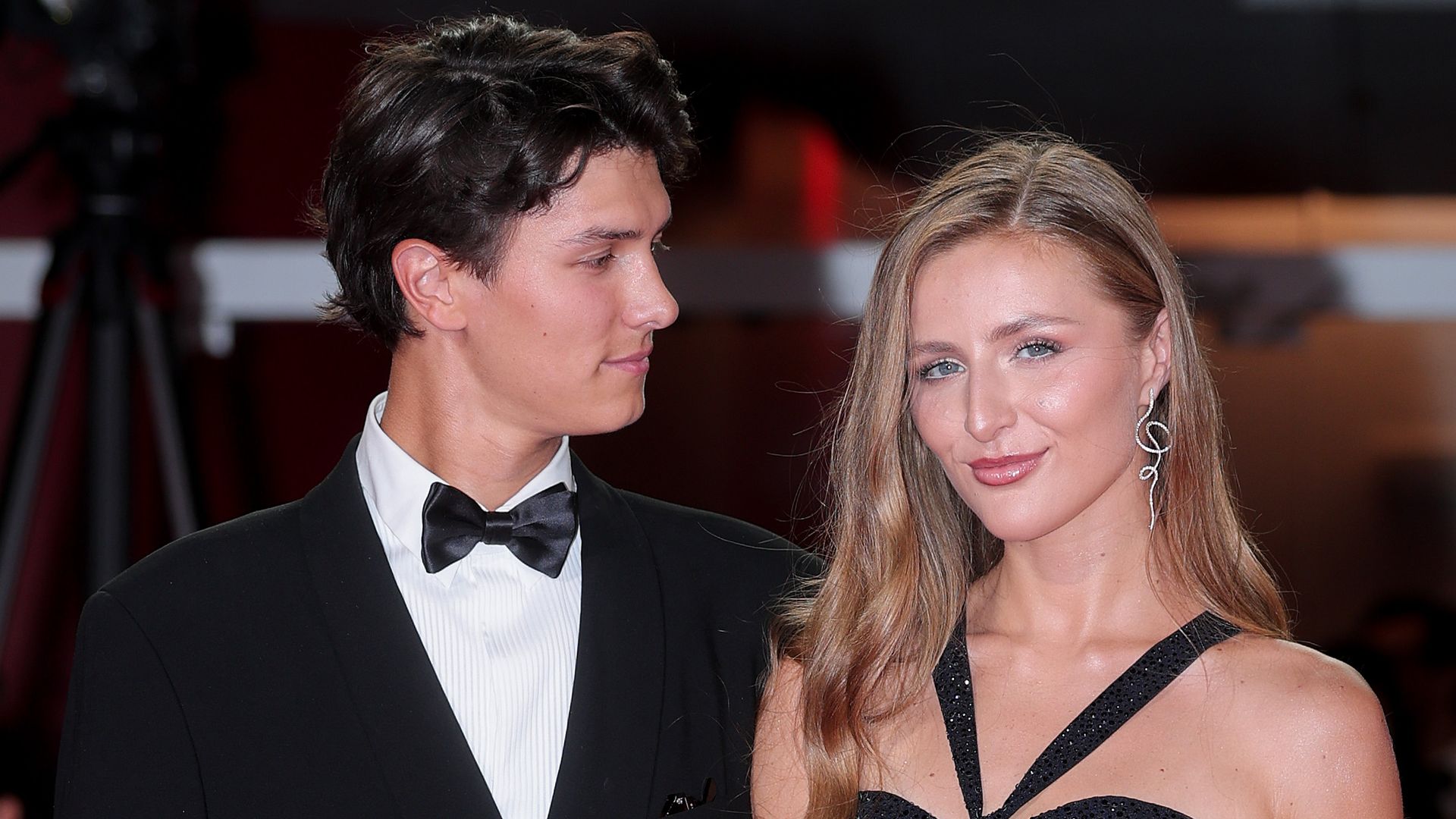 Nicolás de Dinamarca y Benedikte Thoustrup, en el Festival Internacional de Venecia